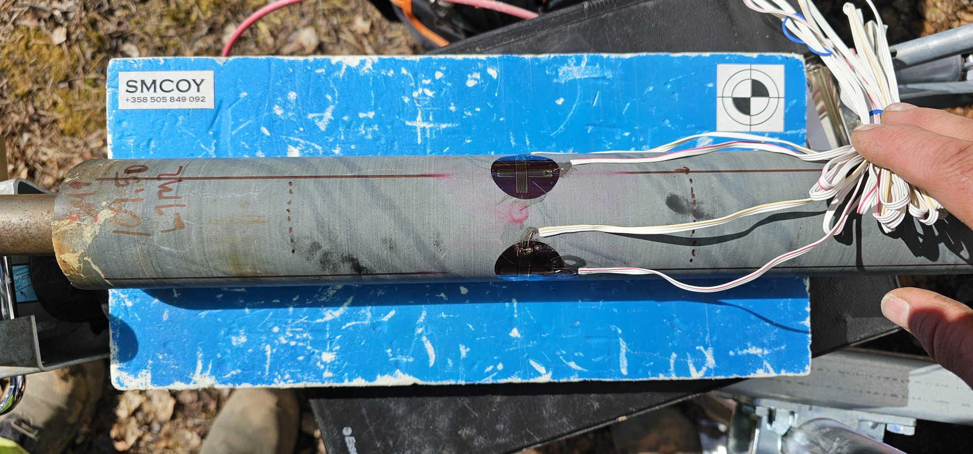 smcoy measurement process, in situ rock stress